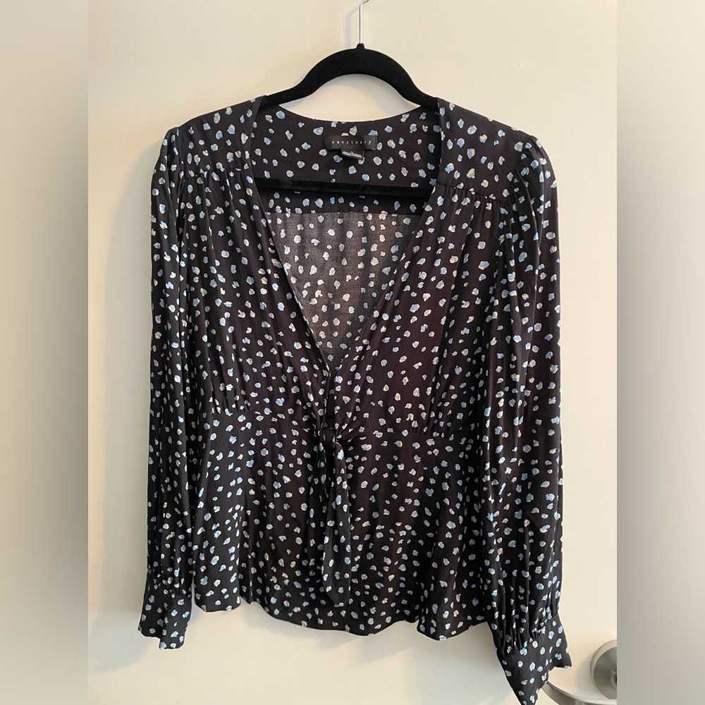 Sanctuary long sleeve blouse - Large